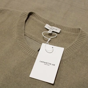 Lafayette 148 NWT Sleeveless Sweater Top Size Small in Green Wool/Cashmere Blend - Picture 1 of 8