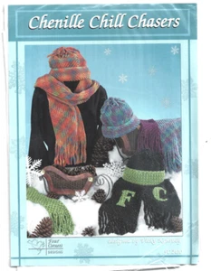 2004 Four Corners Designs FC 2410 Chenille Chill Chasers sewing pattern uncut - Picture 1 of 1