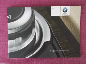 (2008) BMW iDRIVE AT A GLANCE - QUICK REFERENCE GUIDE - NOT HANDBOOK (BMQG 45+) - Picture 1 of 3