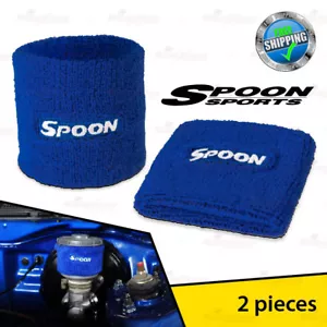 2PCS SPOON Clutch Brake Reservoir Oil Cap Tank Cover Sock for Acura Honda Accord - Bild 1 von 7