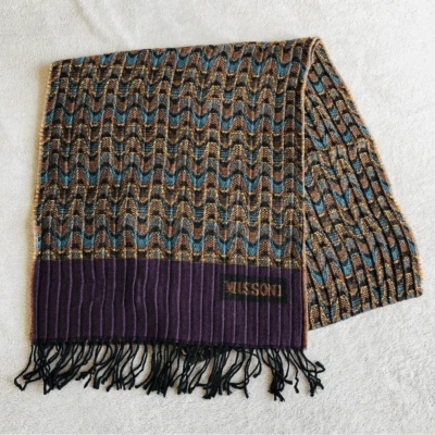Bufanda de lana Missoni unisex nueva sin etiquetas Foto 1 de 4