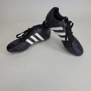Adidas Soccer Cleats Mens Sz 5.5 SPG 753001 Traxion Hard Ground Black & White - Picture 1 of 12