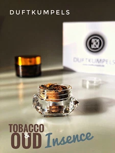 Incense Tobacco Oud by Duftkumpels 2,5g - High Quality Room Scent Oudh Agarwood