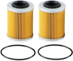 2x Filtros de aceite con juntas tóricas para CFMOTO CForce UForce 400 500 600 800 1000 - Imagen 1 de 8
