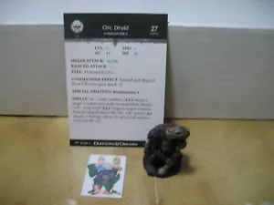 =Dungeons and Dragons D&D DRAGONEYE Orco Druida 57/60 con tarjeta= - Imagen 1 de 1
