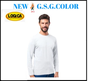 Camiseta Hombre Manga Larga 100% Algodón - Imagen 1 de 4