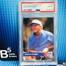 Arnold Palmer 1992 Pro Set Golf #253 PSA 8