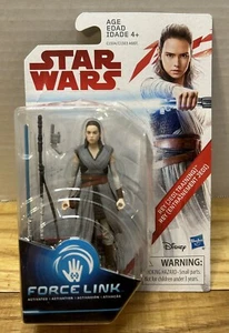 Hasbro Star Wars Modellino Rey (Jedi Training) Force Link - Nuovo - Foto 1 di 4