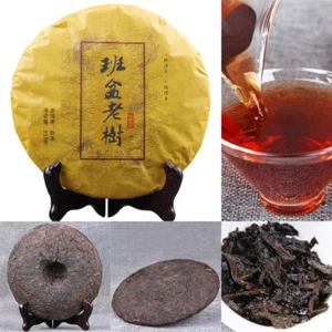 357g 2006 Pu'er Cooked Tea Cake Menghai Brown Mountain Old Tree Pu-erh Black Tea - Picture 1 of 12