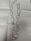 Silpada 925 Sterling Silver Large Hammered Links Bubble Up Necklace