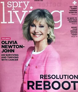 Olivia Newton-John Spry Living January 2021 Exclusive New - Grease - Xanadu - Picture 1 of 2