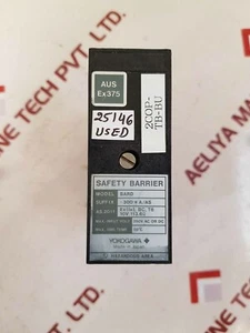 Barreras De Seguridad YOKOGAWA BARD-300*A/AS 2COP-TB-BU 250V CA 50C AUS EX375 - Afbeelding 1 van 8