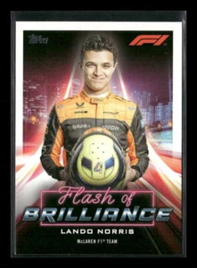 2022 Topps Formula 1 F1 #FOB-LN Lando Norris Flash of Brilliance - Picture 1 of 2