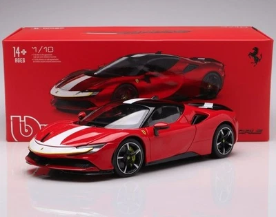 Bburago Signature Ferrari SF90 Stradale Assetto Fiorano 1:18 boxed NEW RRP £120+ - Image 1 of 4