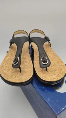 Women's Black Casual Sandal - Image 1 of 4