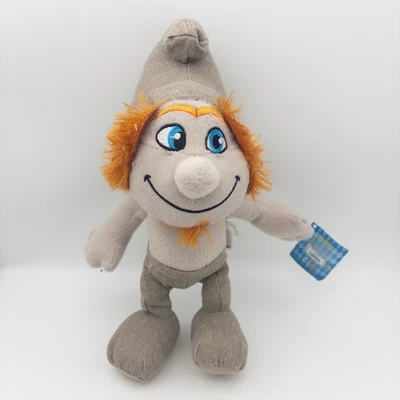 蓝精灵 2 电影蓝精灵毛绒填充动物娃娃 Hackus 2013 全新 Kellytoy — 第 1/4 张图片