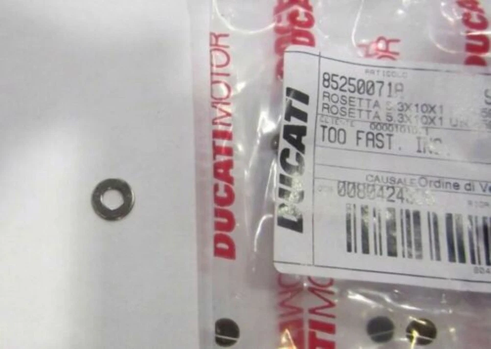 Ducati Monster 620 695 750 800 900 S2R 2003-2008 lavadora 85250071A cantidad 2 Foto 1 de 4