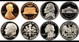 20 Gem Proof Uncirculated US 1¢-5¢-10¢-25¢ Mixed UNC Coin Lot + Bonus Coin - Picture 1 of 3