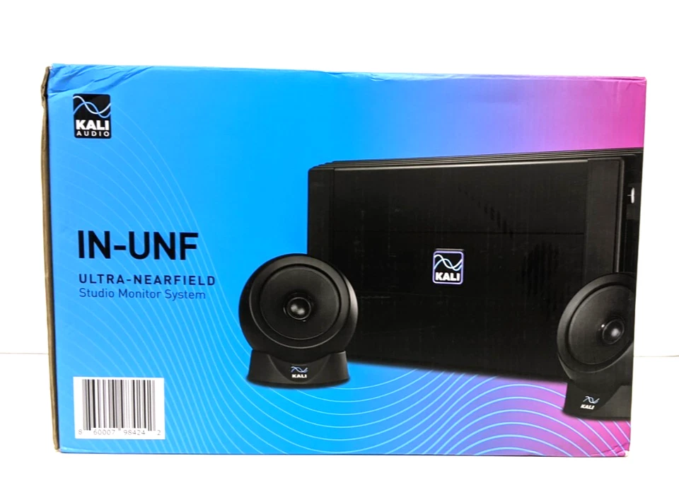 Kali Audio IN-UNF Ultra Nearfield 3-Way Studio Monitor System – New - Image 1 of 4
