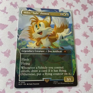 MTG: Sonic the Hedgehog Secret Lair - Miles "Tails" Prower - Non-Foil - Picture 1 of 3
