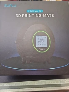 SUNLU 3D Printing-mate FilaDryer S2 New in Box Printer 3D Dryer Filament - Zdjęcie 1 z 2