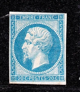 + TIMBRE NAPOLEON No14B / 20C NEUF SUP SIGNE / COTE 550 E / RARE gomme brunatre - Picture 1 of 2