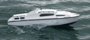 Kit maquette croiseur cabine Aerokits Sea Commander - Photo 1/1