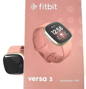 Fitbit Versa 3 Fitness Tracker Smart Watch NFC GPS Heart Rate Monitor Pink 3 - Picture 1 of 2