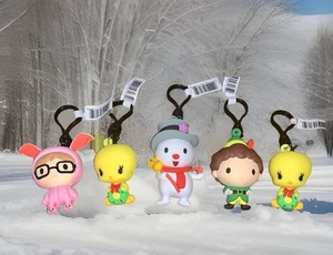 Warner Brothers Weihnachten/Feiertag Figurenclips Ralphie Buddy Frosty Tweety Vogel - Bild 1 von 4