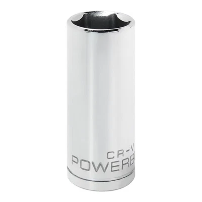 Powerbuilt 1/2 Inch Drive x 15/16 Inch 6 Point Deep Socket - 642206 - Image 1 of 4