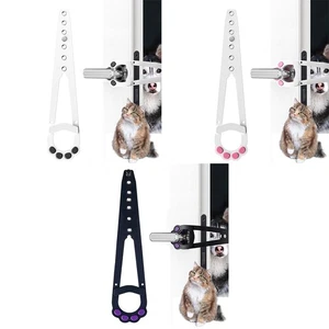 Robuster weicher Türschutz wiederverwendbar elastisch Katzenpfotenform flexibler Türriegel - Bild 1 von 10