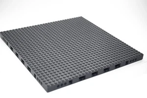 New LEGO 32x32 MILS Plate (Dark Stone Grey) baseplate Modular Building Base - Picture 1 of 10