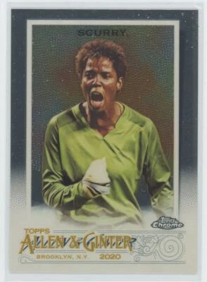 2020 Topps Allen & Ginter Chrome Briana Scurry USA #166 - Image 1 of 2