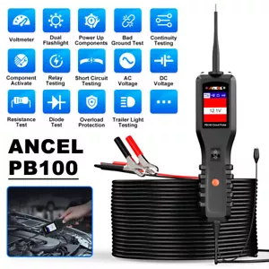 Ancel PB100 Car Circuit Probe Electrical Integrated Voltage Power Scanner Tool - Foto 1 di 12