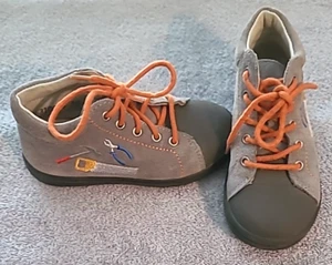 KINDER : Jungenstiefel Gr.24 mit Werkzeugmotiv PEPINO by Ricosta ( K ) - Bild 1 von 10