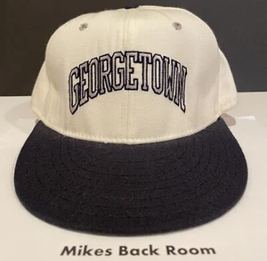Vintage Georgetown Hoyas Pro-Line Pro Modell MÜTZE NEU alter Bestand neu ohne Etikett montiert 7-3/8 - Bild 1 von 7
