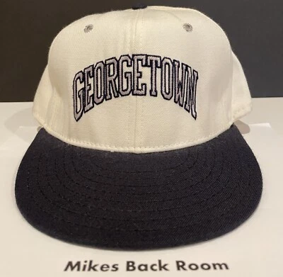 SOMBRERO Modelo Pro Georgetown Hoyas Pro-Line de Colección Nuevo Stock Antiguo NUEVO SIN ETIQUETAS EQUIPADO 7-3/8 Foto 1 de 4