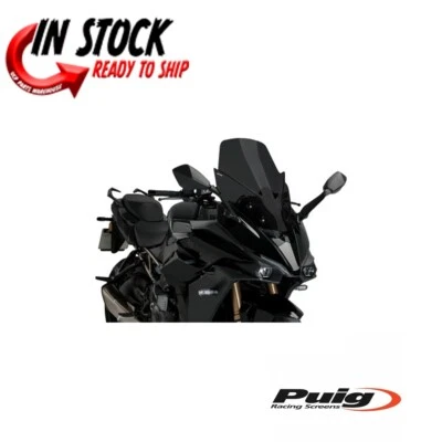 PUIG TOURING PARABRISAS SUZUKI 2022-2024 GSX-S1000 HUMO OSCURO 21342F Foto 1 de 3