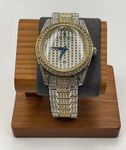Mens Croton Balliamo 520 Swarovski Crystal Bling Watch Guaranteed Authentic - Picture 1 of 9