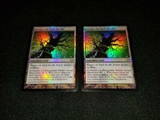 MTG 1x Champions of Kamigawa rare land MP German FOIL Boseiju, Who Shelters All