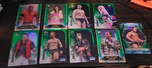 1 WWE CHROME 2020 The Boogeyman GREEN BASE variant CARD /99 TOPPS READ NEW - Picture 1 of 1