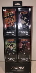 FiGPiN Set #530 NARUTO #531 Orochimaru #532 Sasuke #533 Itachi Pin - Picture 1 of 4