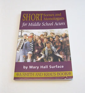 Young Actors: Short Scenes and Monologues for Middle School Actors Book Acting - Imagen 1 de 4