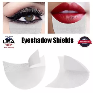 30Pcs Eyeshadow Shields Lint Free Eyeshadow Stencil Gel Pad Under Patches USA - Picture 1 of 13