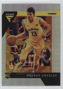 2022-23 Panini Chronicles Draft Picks Flux Silver Prizm Walker Kessler Rookie RC