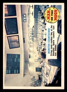 1969 OPC O-Pee-Chee Man on the Moon #16A Monitor Countdown! EX