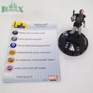 Heroclix Wolverine and the X-Men set Deathlok #011a Common figure w/card! - Picture 1 of 1