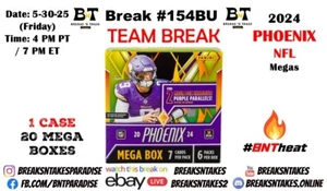 BUFFALO BILLS 2024 Panini Phoenix Mega CASE 20 BOX Break #154BU - Picture 1 of 1