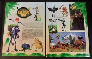 Disney Pixar A BUG'S LIFE Preview 1998 Figures, Toys ~ 6x Page Magazine Article - Picture 1 of 3