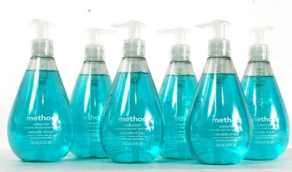 (6 Bottles) Method 12 Oz Waterfall Naturally Derived Hand Wash 12 Oz - Image 1 of 1